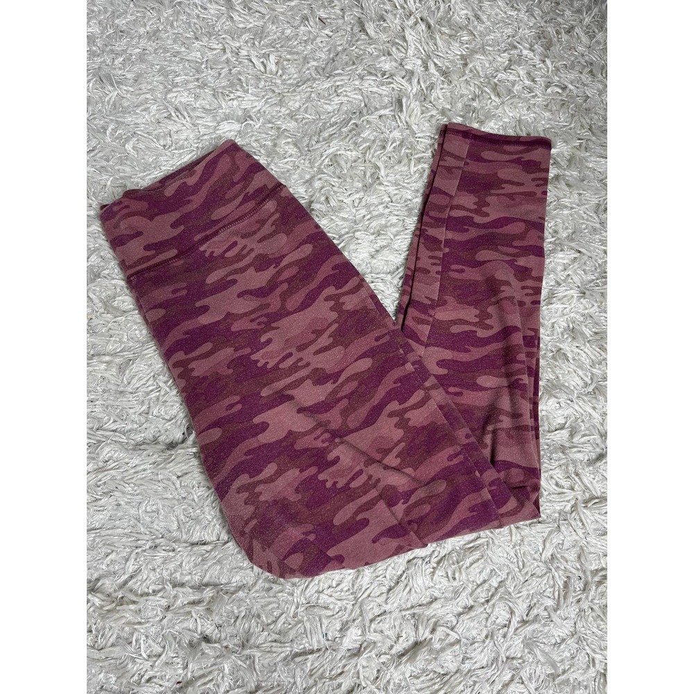 Flirtitude Active Pink Camouflage High Rise Leggings